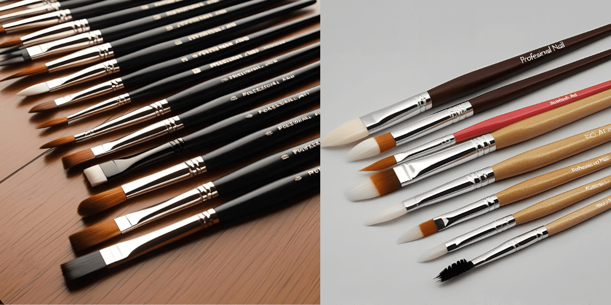 professional nail art brushes