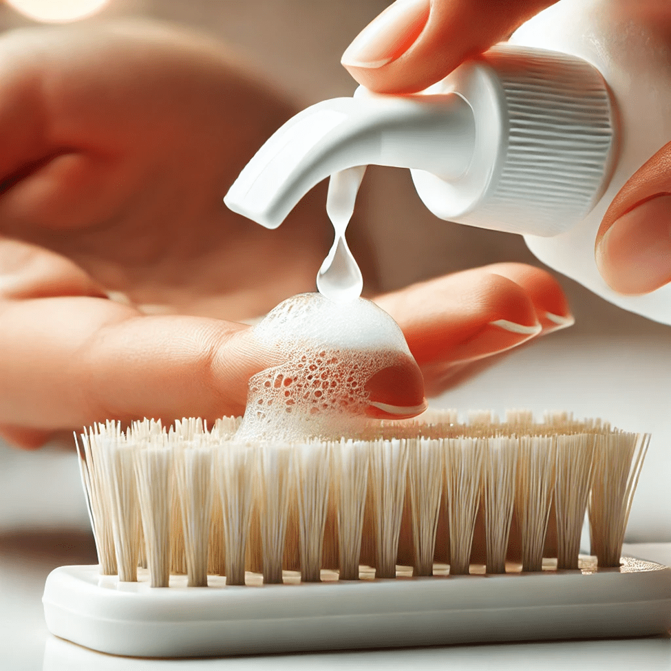 Apply Soap or Cleanser