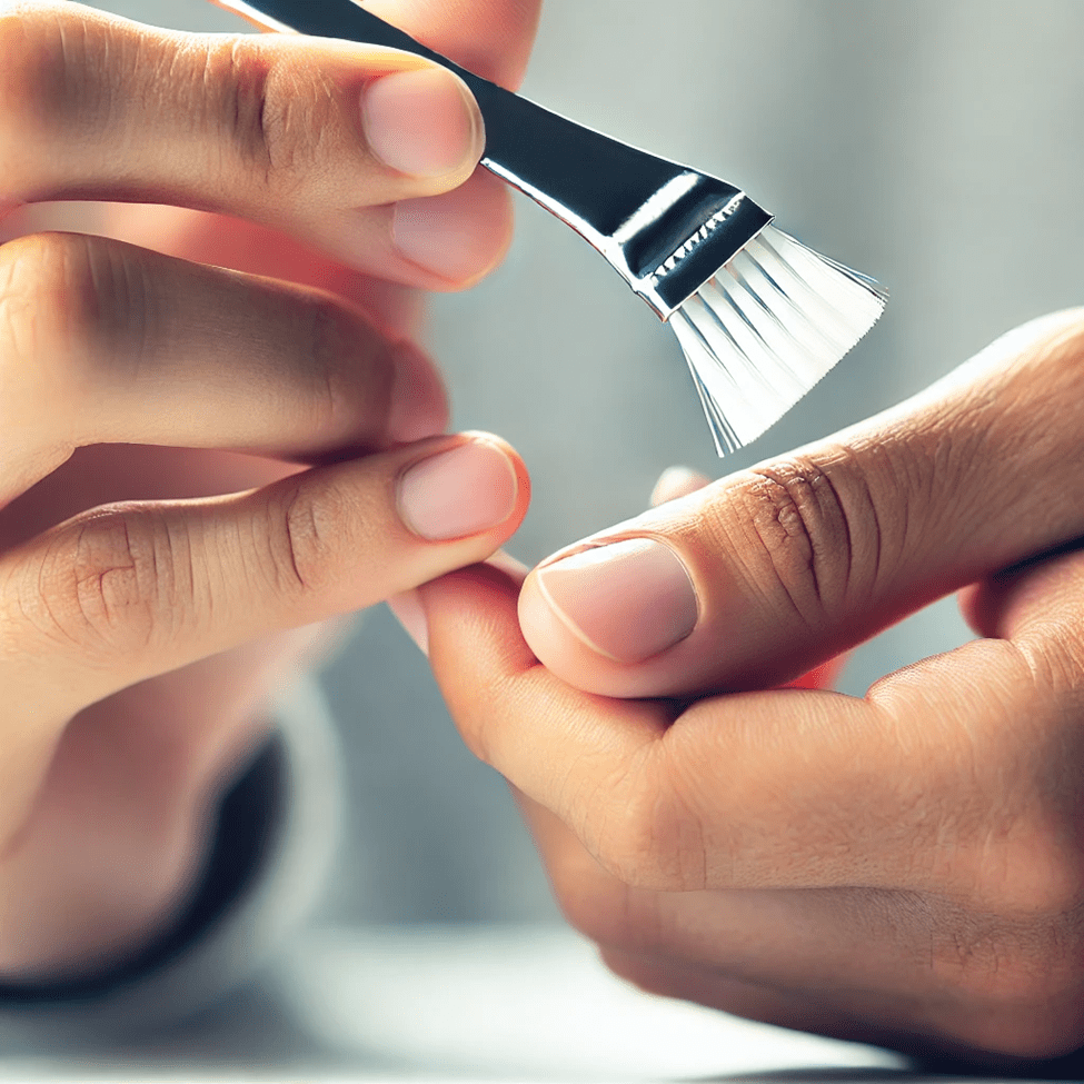 Gently Scrub Under Your Nails