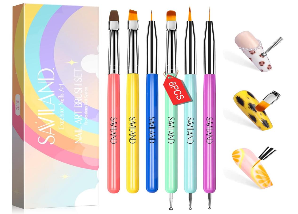 Saviland 6pcs Brushes