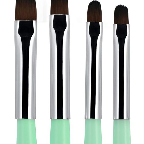 Beaute Galleria 4pcs Polygel Nail Brushes